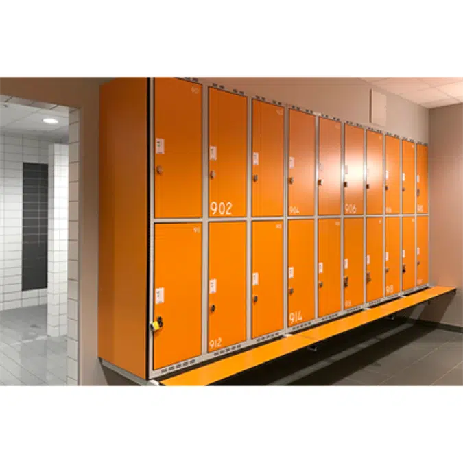 Clothing locker H402