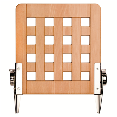 Image for Folding seat redbeech squares