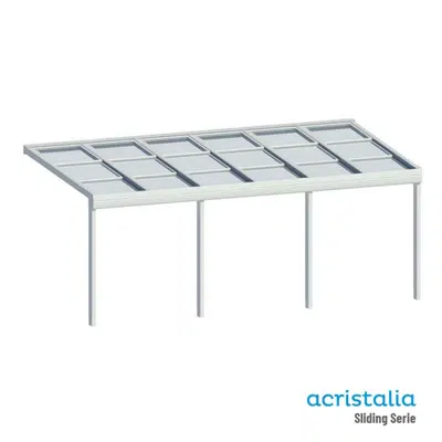 Image for Acristalia Retractable Sliding Glass Roof