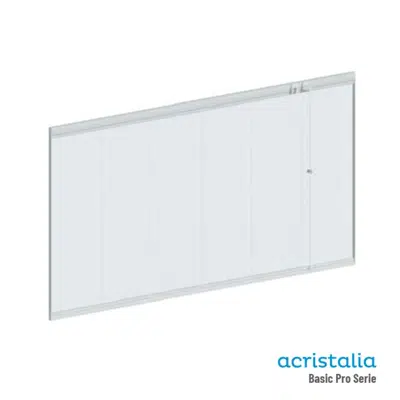 изображение для Frameless slide and turn glass door - Basic Pro Series