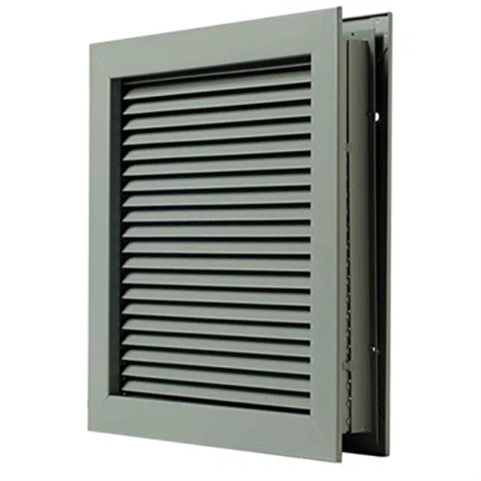 National Guard L700Rx12X12 Louver, 12" x 12"