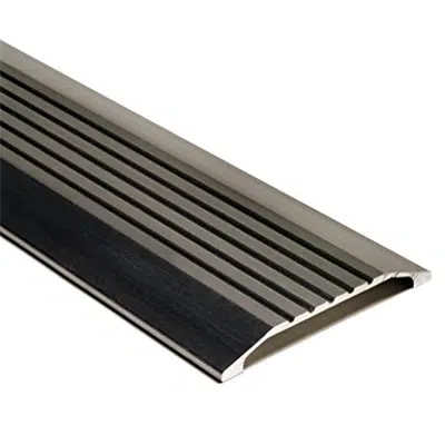 Imagem para National Guard 424-36" NGP Fluted Commercial Saddle Threshold, Mill Finish, 36" L x 4" W x 1/2" H}