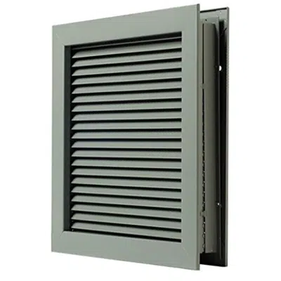 Image for National Guard L700RX16X10 L-700-Rx-16X10 Self Attach Louver Steel 16 x 10", 10" Height, Bronze