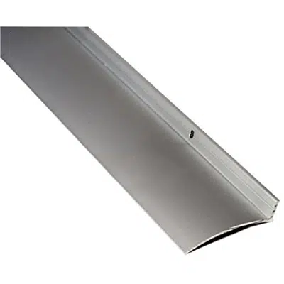 Image for National Guard 16A40 NGP Aluminum Overhead Door Rain Drip Cap, Clear Anodized, 40"