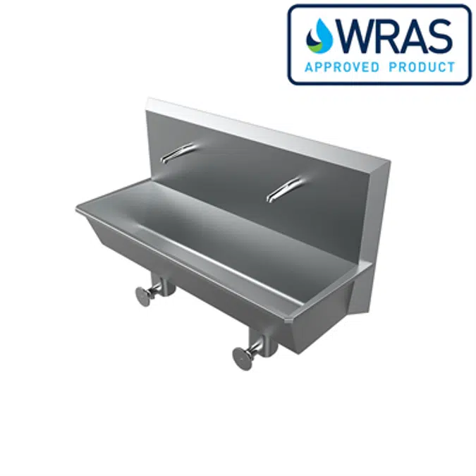 Basin Mounted Sink Knee Push 