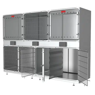 Stainless Steel Kennels için görüntü