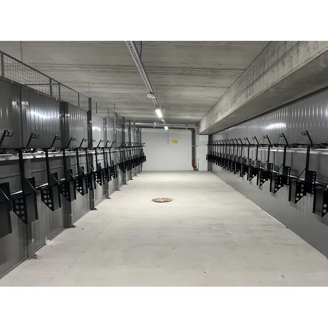 Compact PTL-2 movable sliding system for bikes