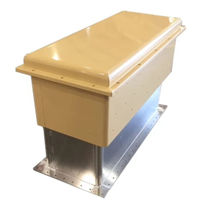 Image for Medium Pipe Chase Housing and Curb - 18"