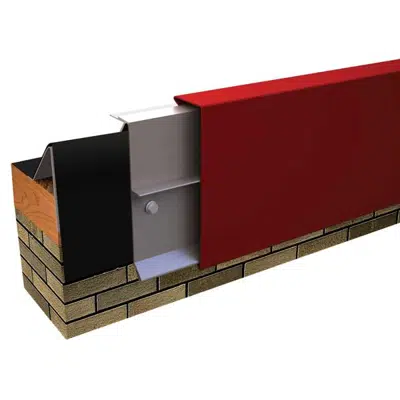 Image for Anchor-Tite Canted Fascia (Galvanized Waterdam)