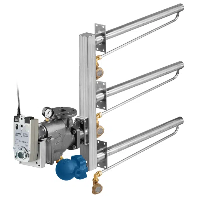 Esco 10 DL40 - Druckdampfbefeuchter mit 3 Dampfrohren