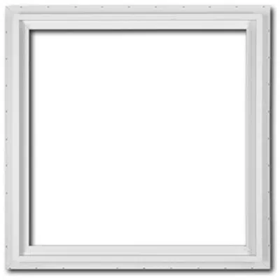 ProFinish Brickmould® 300 Series Vinyl Picture New Construction Window图像