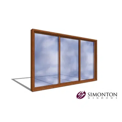 Image pour Reflections® 5500 Series Endvent Window, Style 192: Block