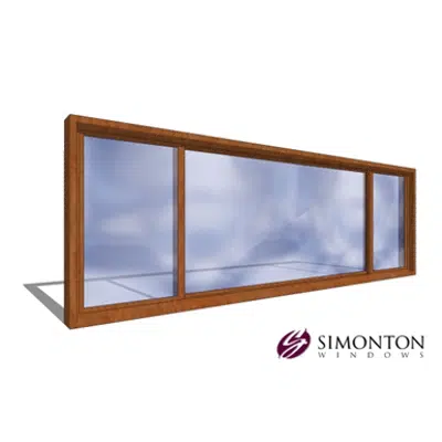 Reflections® 5500 Series Endvent Window, Style 196: Flange 이미지