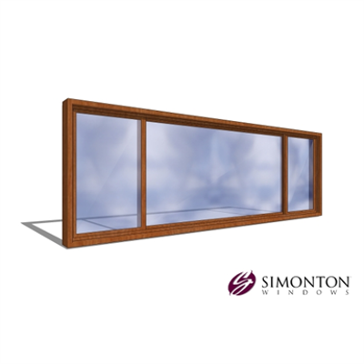 Image pour Reflections® 5500 Series Endvent Window, Style 196: Block