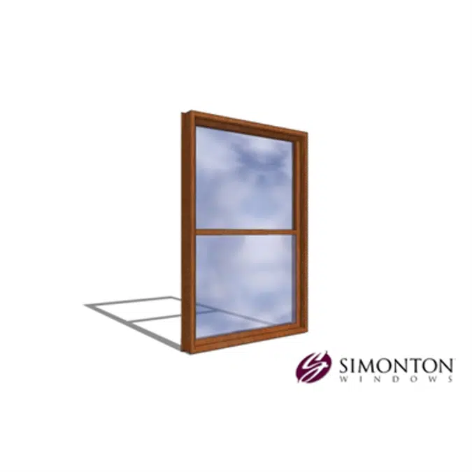 Reflections® 5500 Series Double Hung Window: Flange