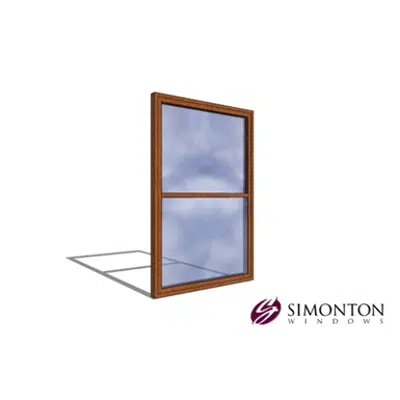 Image for Reflections® 5500 Series Double Hung Window: Block