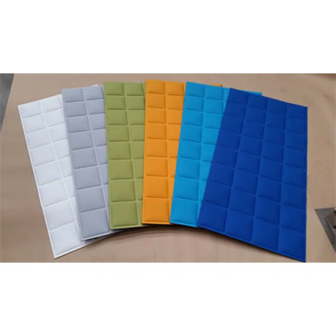 Sound absorbing panel Mappyfiber Bubble R - S