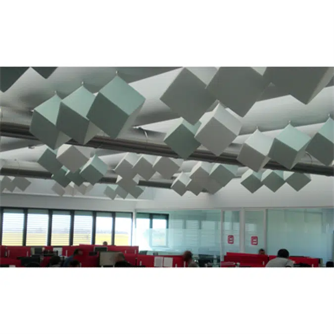 Sound absorbing element Mappycubic