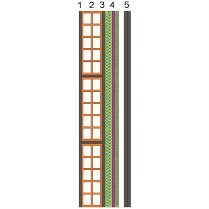 Acoustic insulation panel Mappysil CR 400