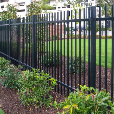 Echelon II®Industrial Ornamental Aluminum Fence图像