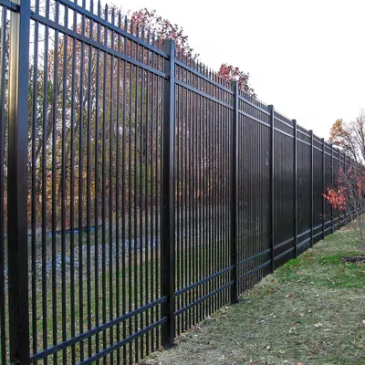 Aegis II®Industrial & High Security Ornamental Steel Fence için görüntü