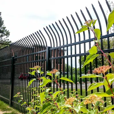 изображение для Montage II®Industrial & High Security Ornamental Steel Fence