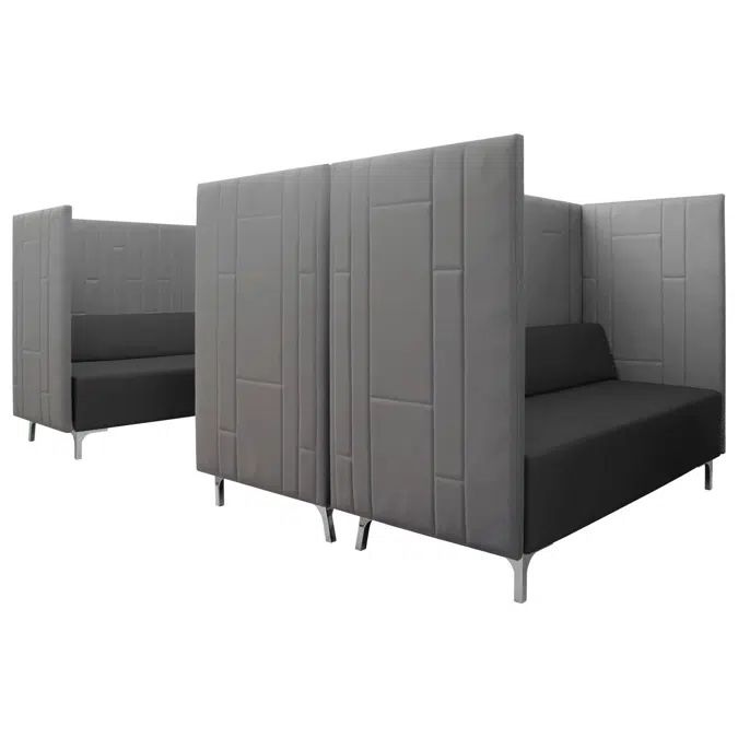 Practika Seating Quiet Sofas - Pods HashBack