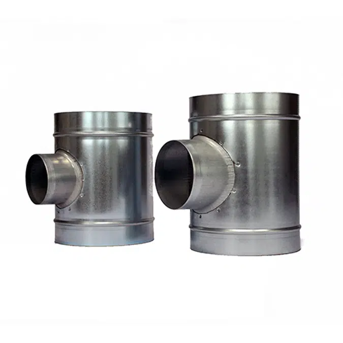 Round ventilation ducts system