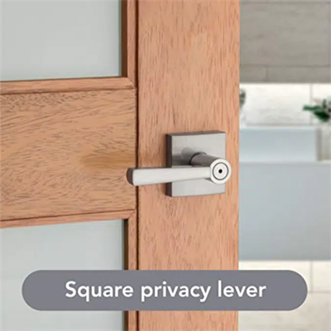 Baldwin Spyglass Privacy Lever for Interior Doors