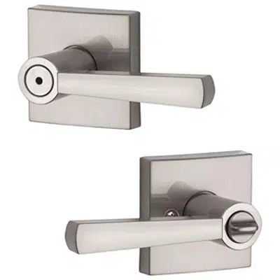 Image pour Baldwin Spyglass Privacy Lever for Interior Doors