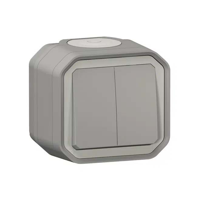 Legrand PLEXO Monobloc: watertight mechanisms, switches and sockets