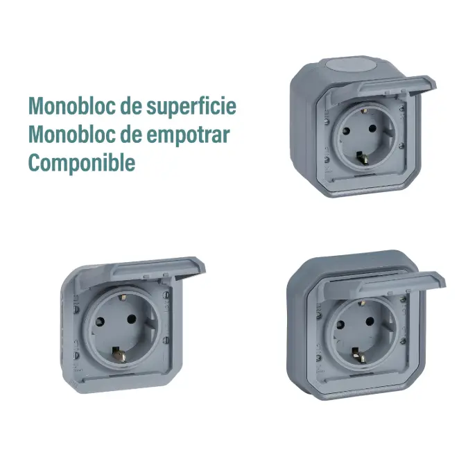 Legrand PLEXO  watertight mechanisms, switches and sockets