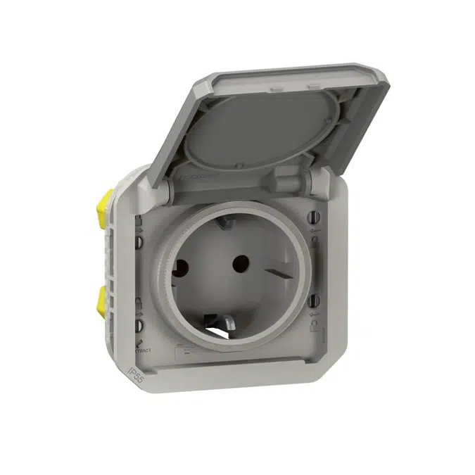 Legrand PLEXO Componsable: watertight mechanisms, switches and sockets
