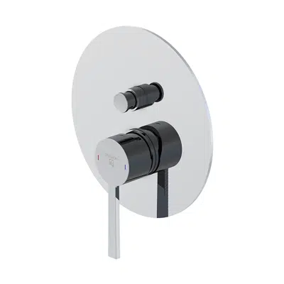 imagem para Series 260, Finish set for single lever bath/shower mixer, with diverter, 260 2103 3