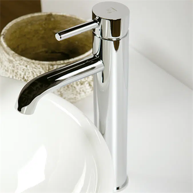 Series 100 Single lever basin mixer without pop up waste 100 1700