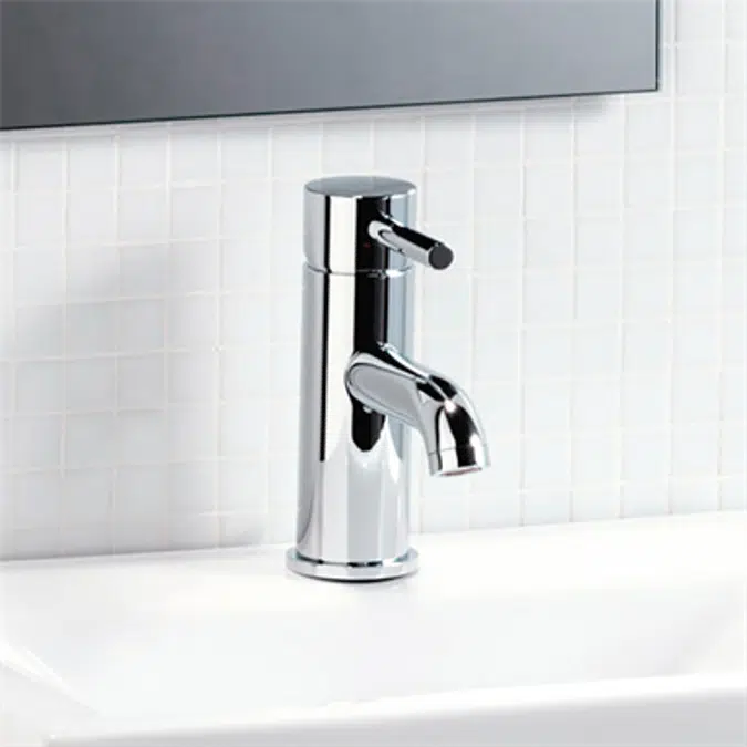 Series 100 Single lever basin mixer with pop up waste 1 ¼“ 100 1055