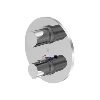 imagen para Series 100 Finish set for concealed thermostatic mixer, with 2 way diverter, 100 4133 3
