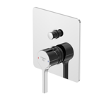 series 230 finish set for single lever bath/shower mixer, with diverter, 230 2103 3