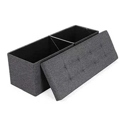 画像 SONGMICS ULSF77K 43in Storage Ottoman