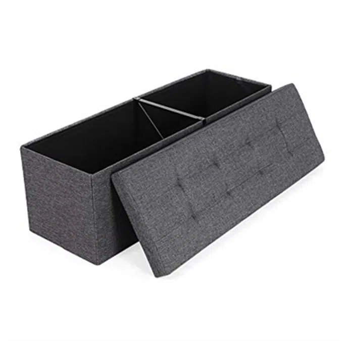 SONGMICS ULSF77K 43in Storage Ottoman