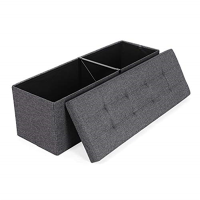 Image for SONGMICS ULSF77K 43in Storage Ottoman