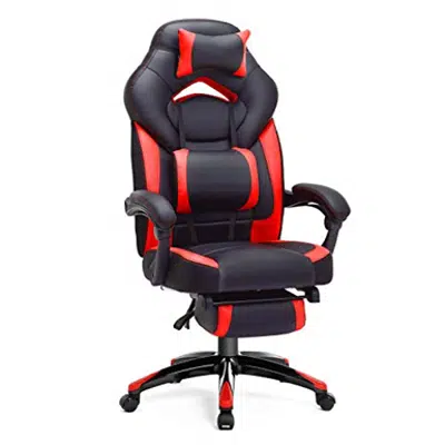 SONGMICS UOBG77BR Racing Style Office Chair için görüntü