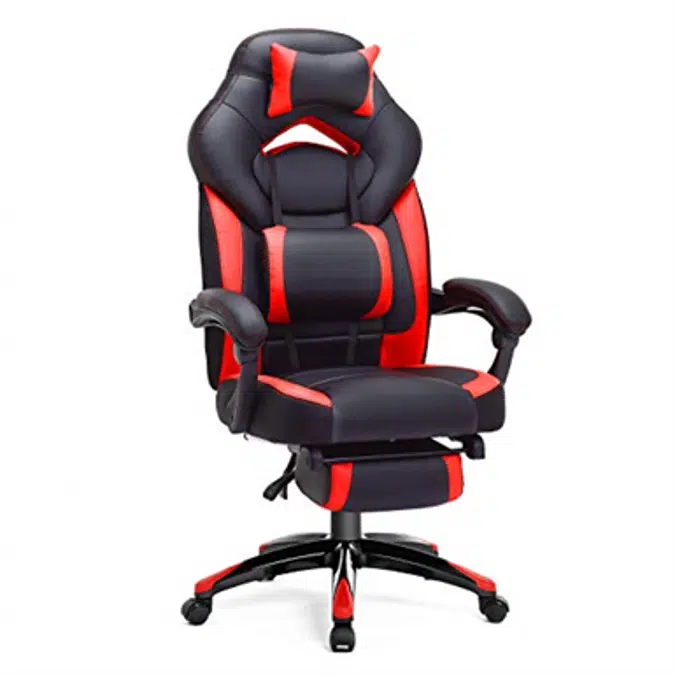 SONGMICS Fauteuil de Bureau Ergonomique, Chaise Gaming, Fauteuil