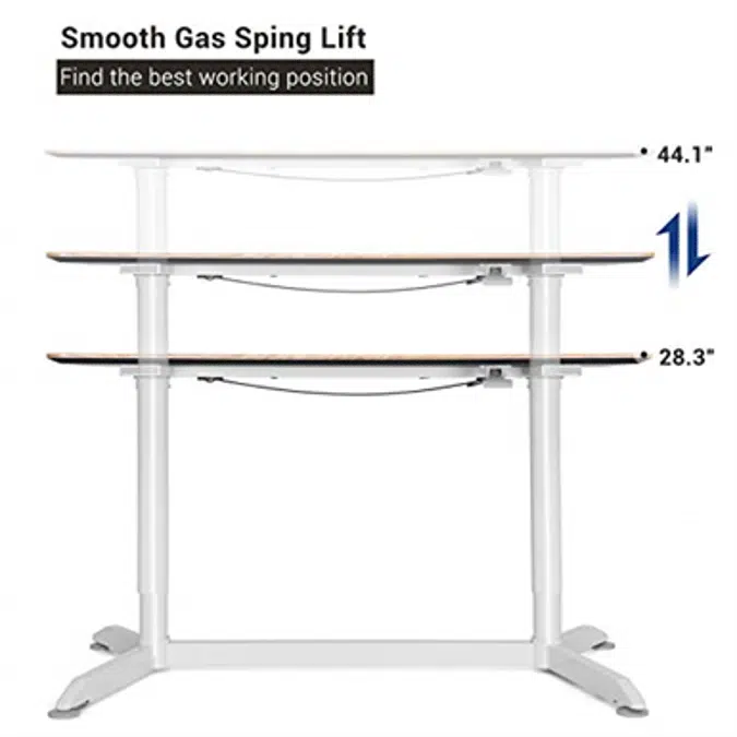 SONGMICS ULAD08NW Electric Standing Desk