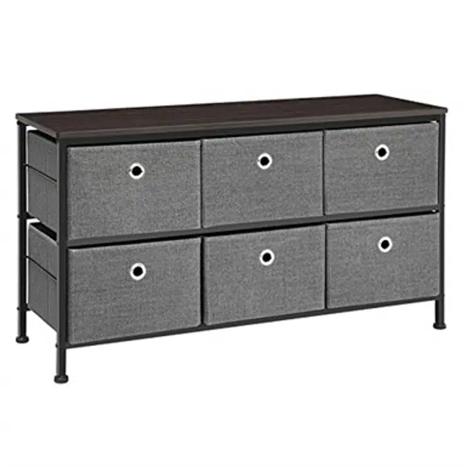 SONGMICS ULTS32G 2-Tier Wide Closet Dresser