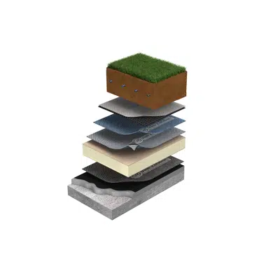 Image for Waterproofing system for intensive Green roof RS4.2