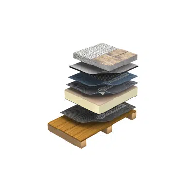 Immagine per Impermeabilizzazione 2-strati per coperture su solaio in legno con protezione pesante RS2.3