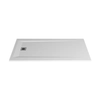 画像 ROCKS 1800x900x30 self-standing rectangular shower tray (w/ anti slip)