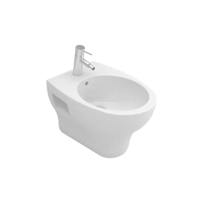 POP bidet - wall-mounted