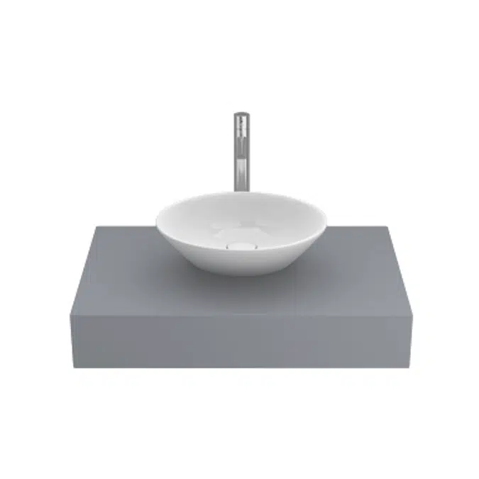 ORBIT 440 countertop washbasin (w/o tap hole)